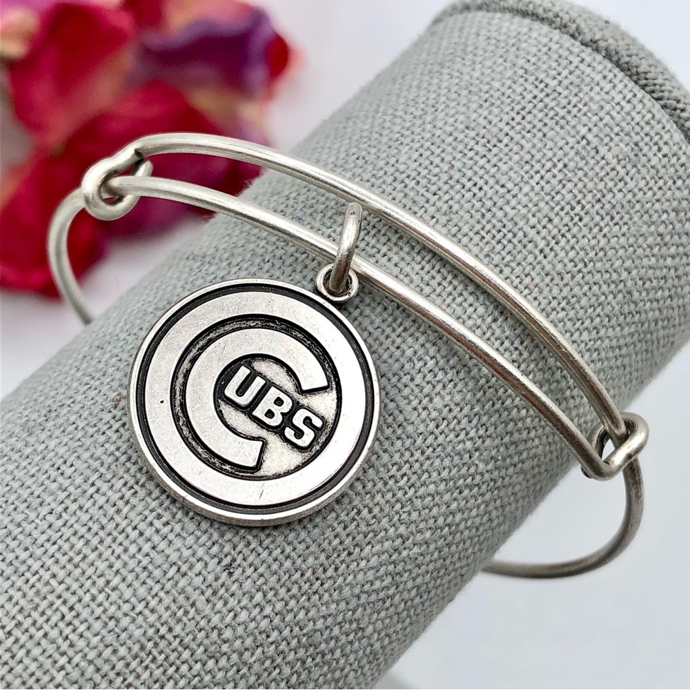 Alex and Ani Silver Cubs Bracelet